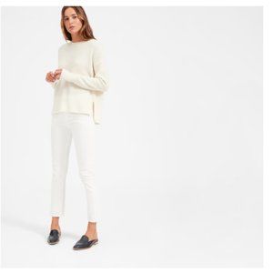 Everlane cashmere waffle sweater